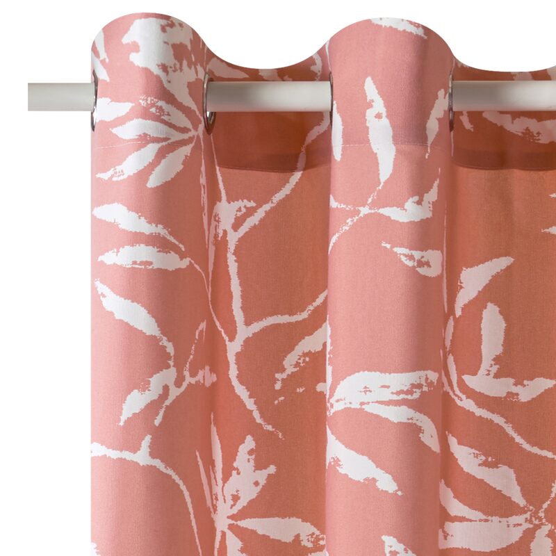 Rideau SUREAU coloris rose blush 140 x 240 cm