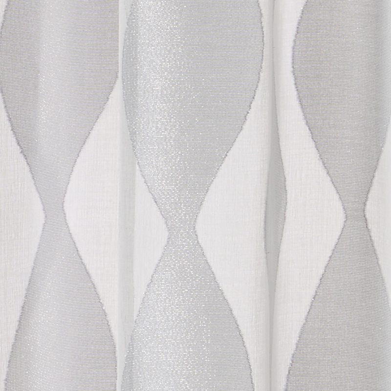 Voilage WAVY coloris gris perle 140 x 260 cm