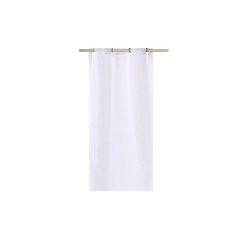 Vitrage IRISE coloris blanc 60 x 120 cm