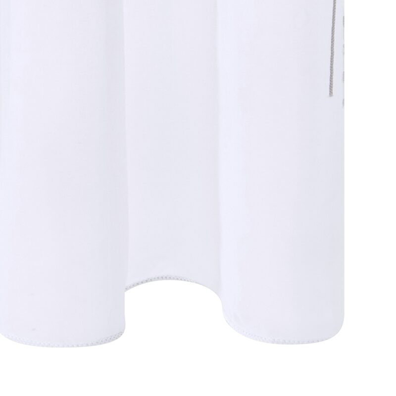Voilage LIMA coloris gris perle 140 x 260 cm