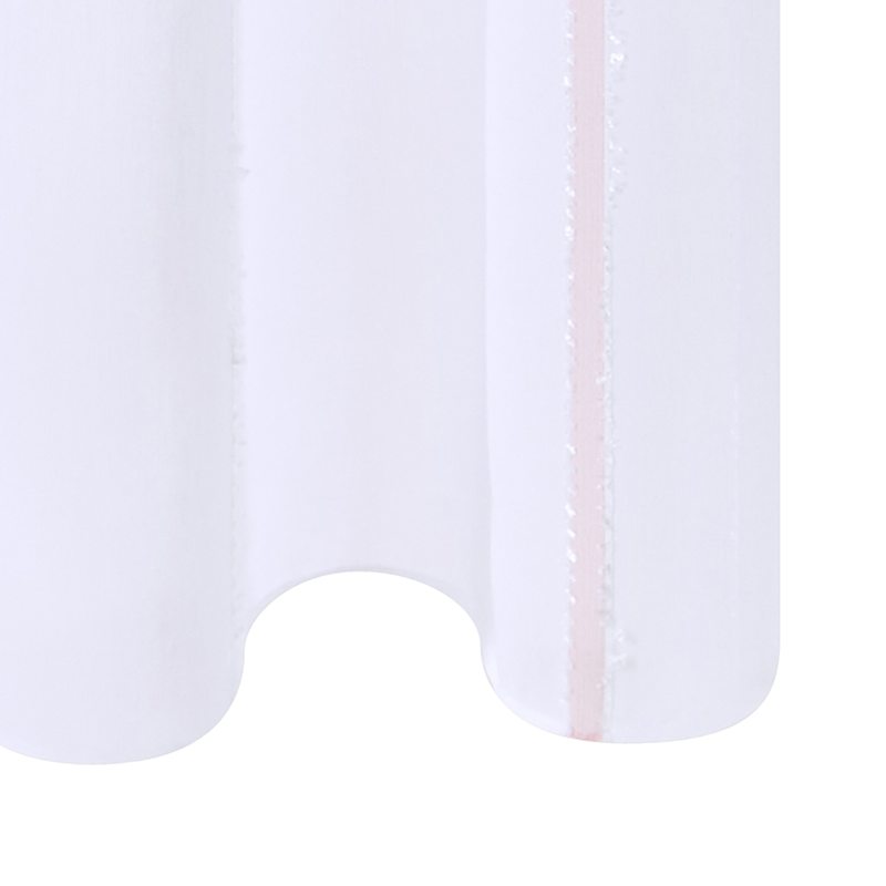 Voilage AMULETTE coloris rose blush 140 x 260 cm