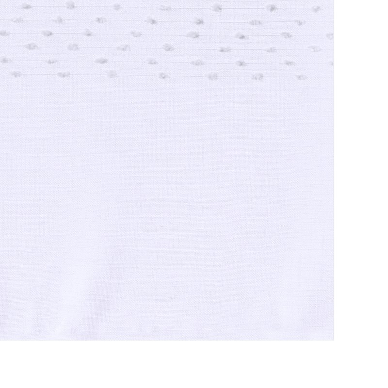 Vitrage FLOCON coloris blanc 45 x 130 cm