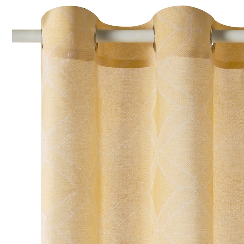 Voilage TALISMAN coloris vanille 140 x 260 cm