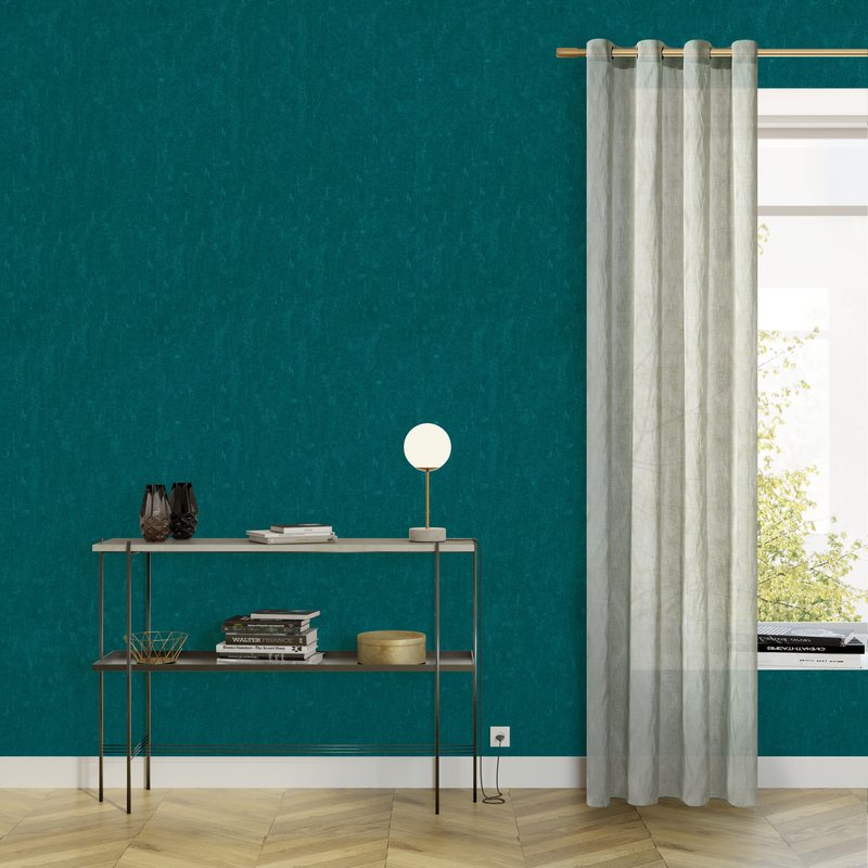 Voilage CASPER coloris gris 140 x 270 cm