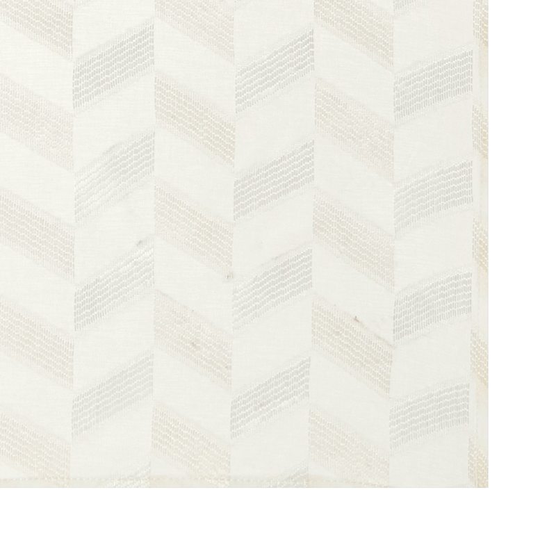 Vitrage HIDJI coloris écru 90 x 210 cm