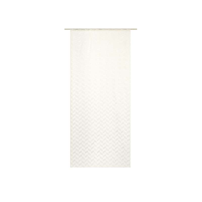 Vitrage HIDJI coloris écru 90 x 210 cm