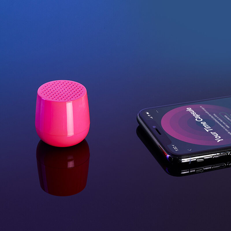 Enceinte MINO X LEXON coloris glossy pink