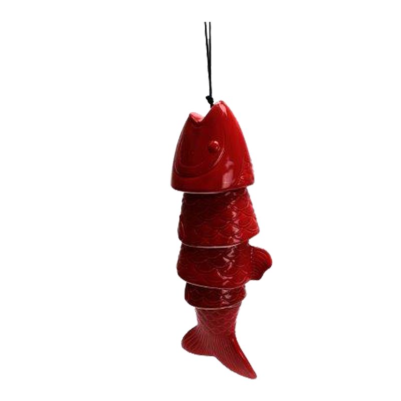 Carillon à suspendre ACCOCIA coloris rouge