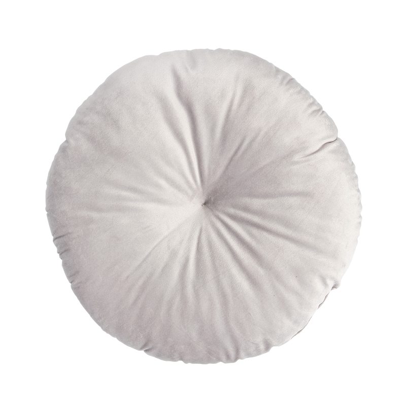 Coussin ELISEA coloris gris moyen 43 cm