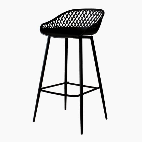 4MURS Tabouret de bar HEWITT coloris noir