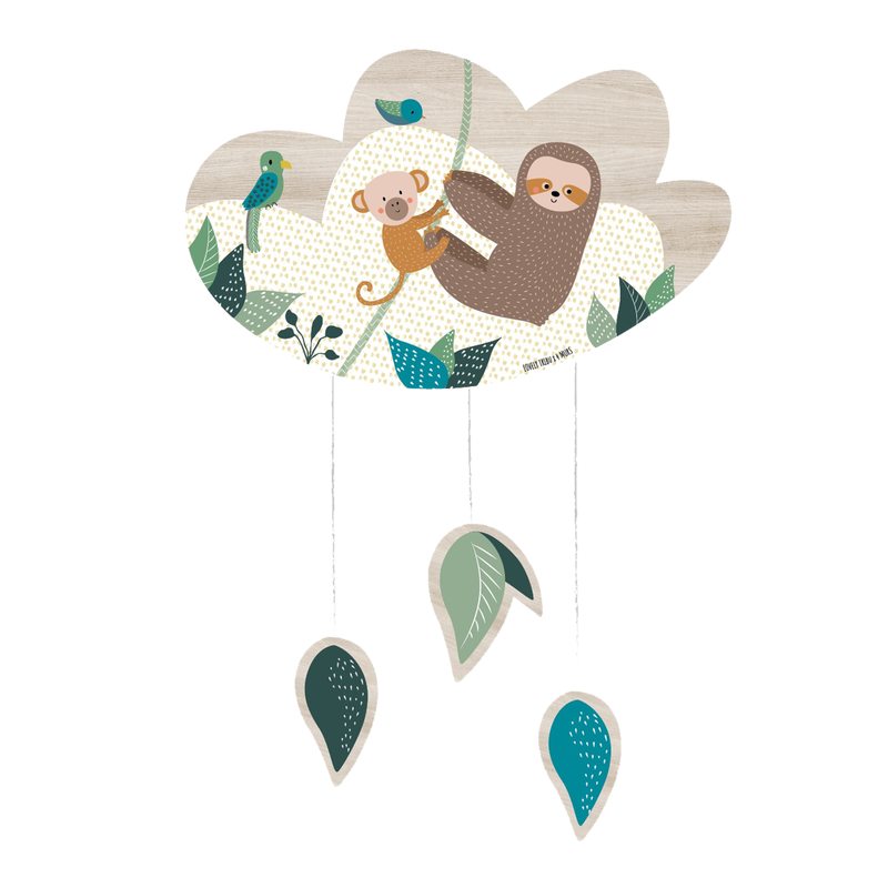 Guirlande clips photos GUSTAVE LE NUAGE 34 x 60 cm