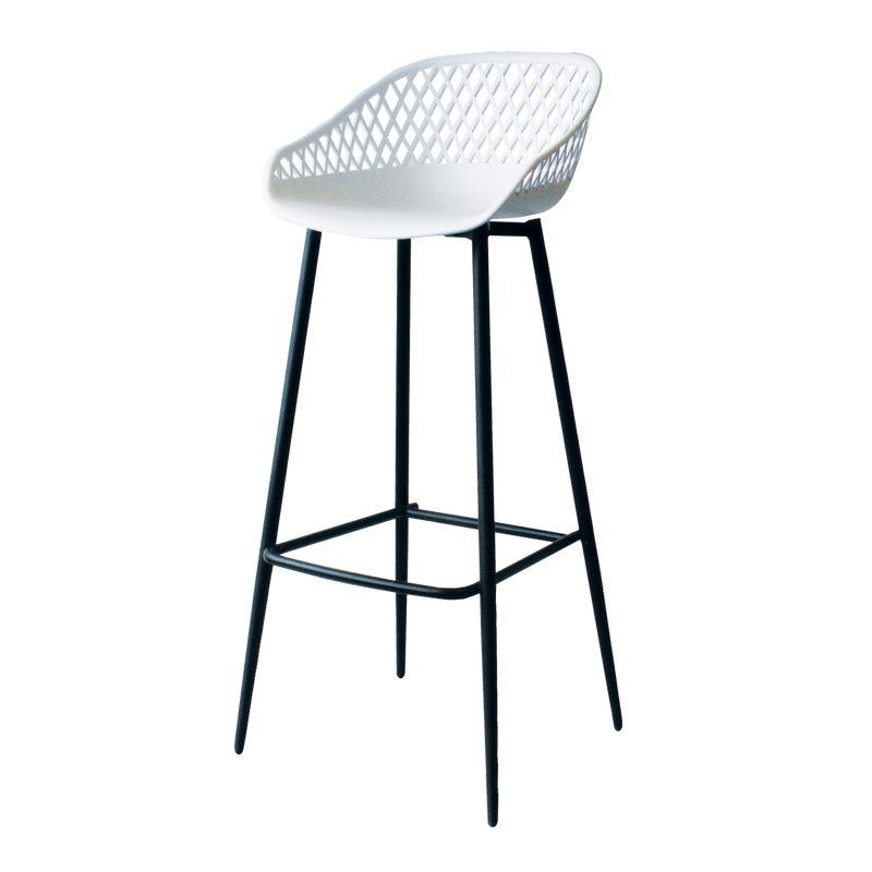 Tabouret HEWITT coloris blanc
