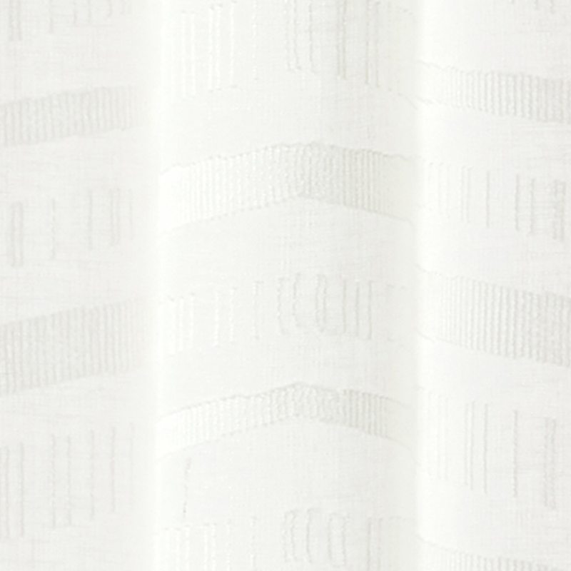 Voilage HAROLD coloris blanc 140 x 240 cm