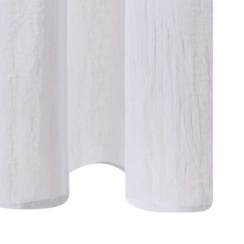 Voilage ANAFI coloris blanc 140 x 240 cm