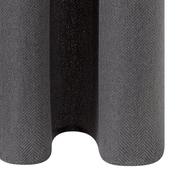 Rideau CHARLEY coloris gris anthracite 140 x 260 cm