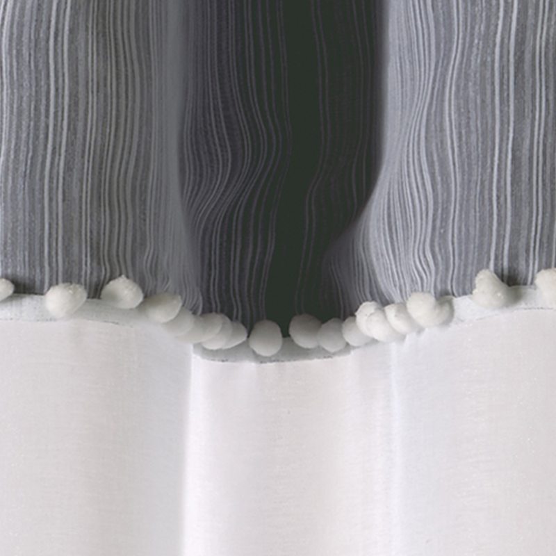 Voilage NOLITA coloris blanc 140 x 240 cm