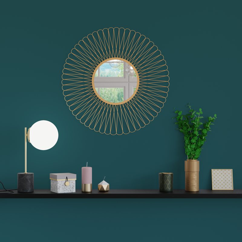 Miroir CAPUCINE 76 x 76 cm