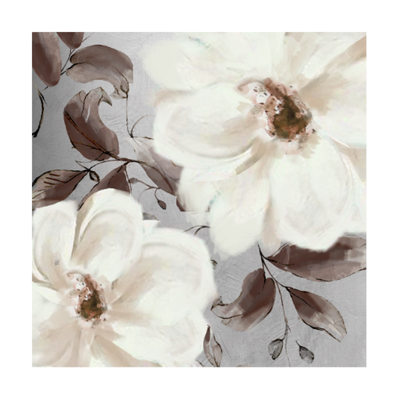 Toile peinte HÉLIE 70 x 70 cm