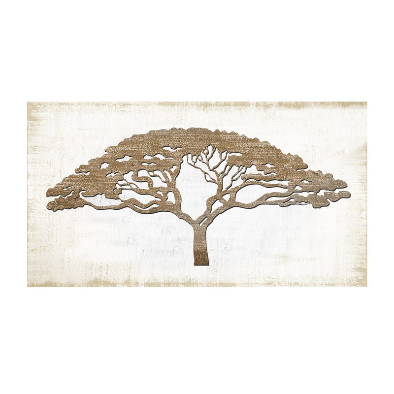 Tableau embelli NATURAL TREE 110 x 60 cm