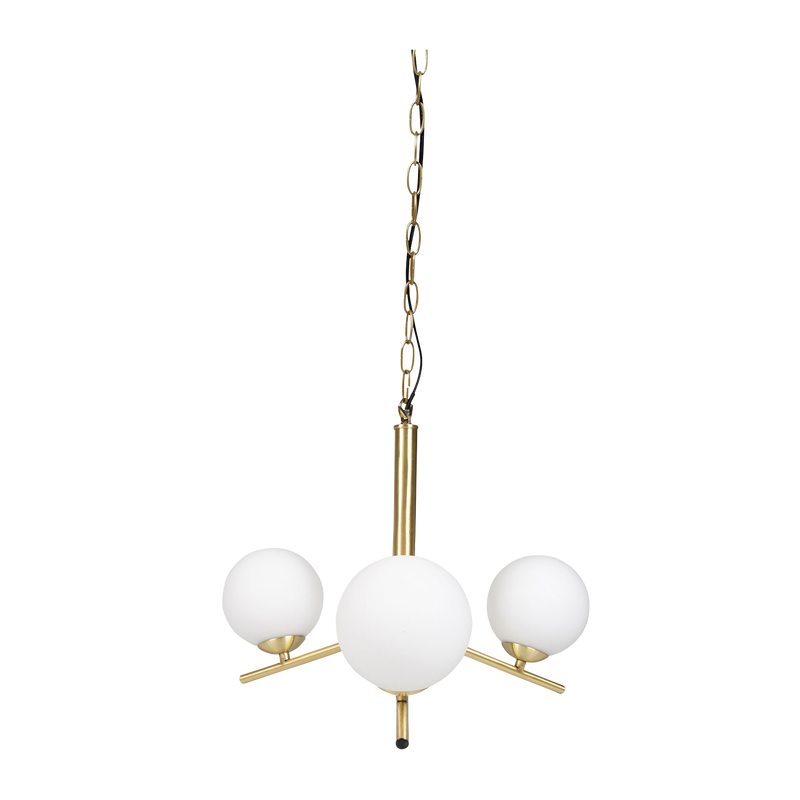 Suspension GLOBUS coloris or  49 x 48 cm