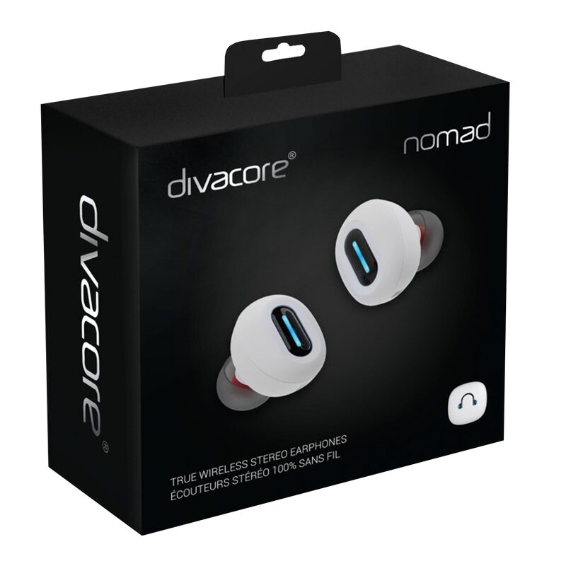Ecouteurs NOMAD X DIVACORE coloris blanc