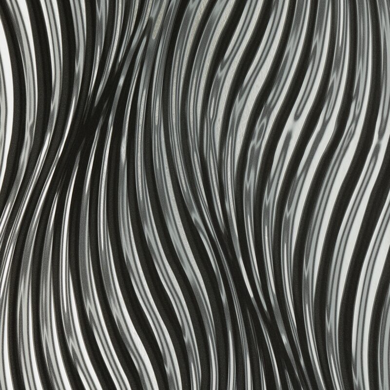 Papier peint intissé JERK coloris gris métallique
