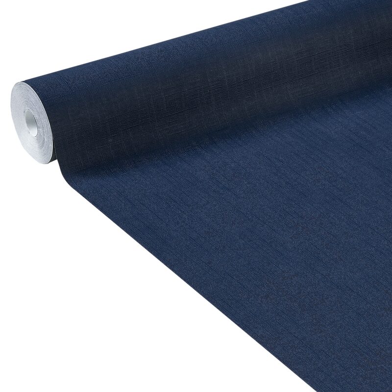 Papier peint intissé MOEHAU X BLEU NOIR coloris bleu nuit