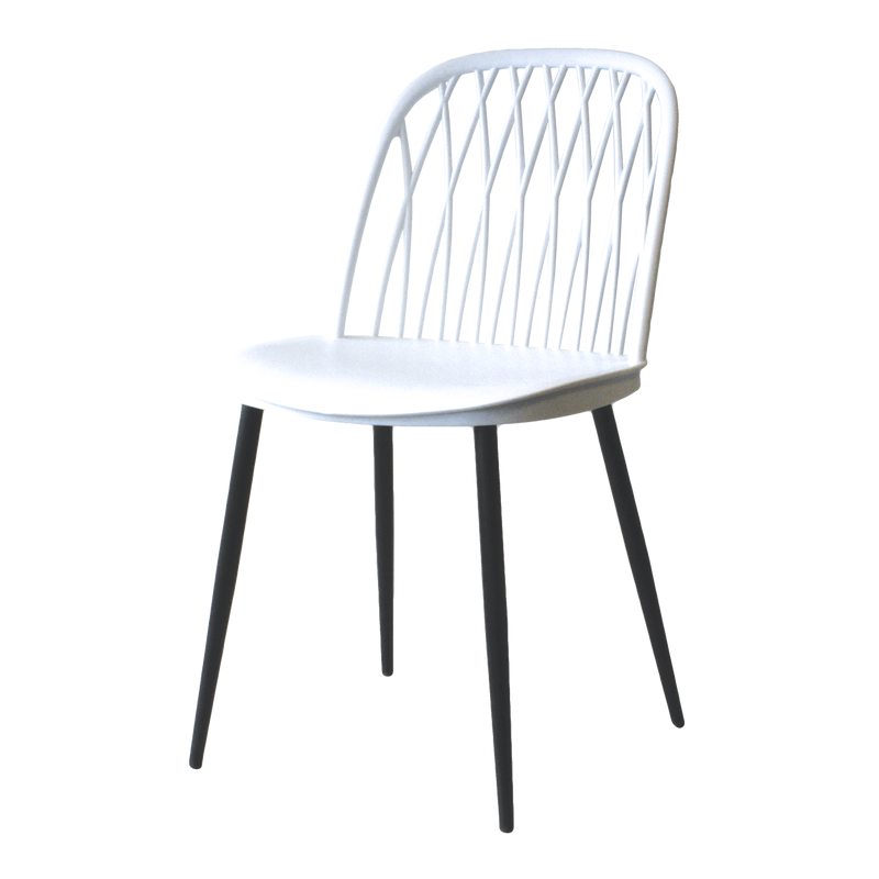 Chaise LUANA coloris blanc