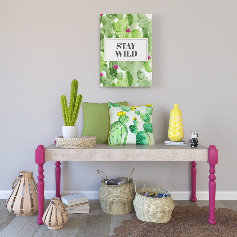 Tableau WILD CACTUS 50 x 70 cm