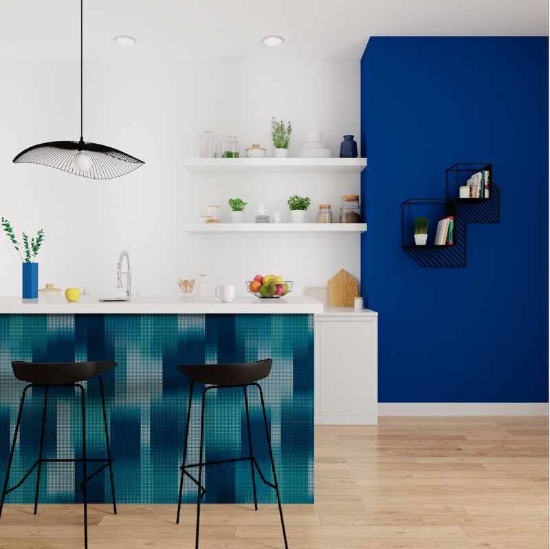 Tabouret de bar HELLA coloris noir