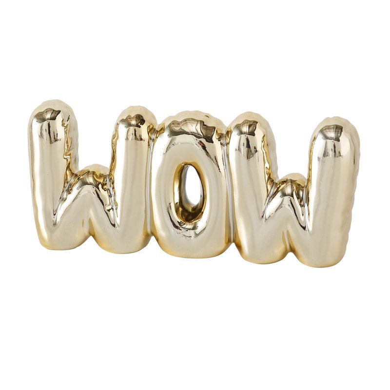 Figurine WOW coloris or
