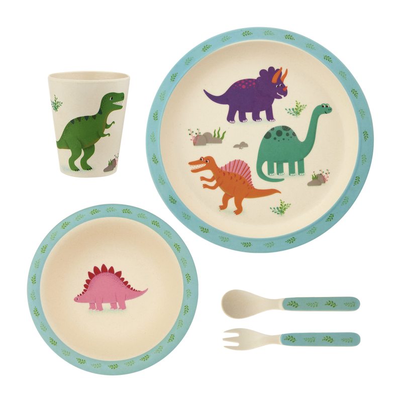 Set repas HAPPY DINO coloris multicolore
