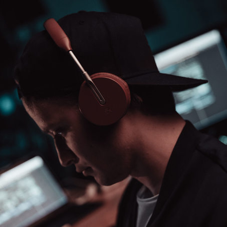 Casque A6 500 X KYGO coloris mauve