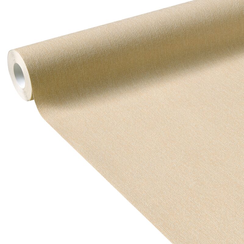 Papier peint intissé MELINE coloris caramel