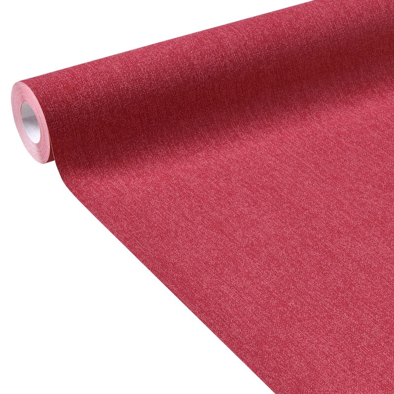 Papier peint intissé MELINE coloris rouge grenadine