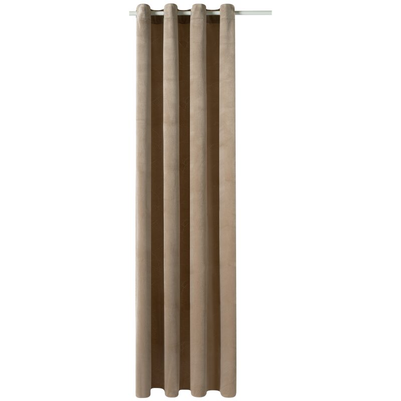 Rideau KOKO coloris beige doré 140 x 260 cm
