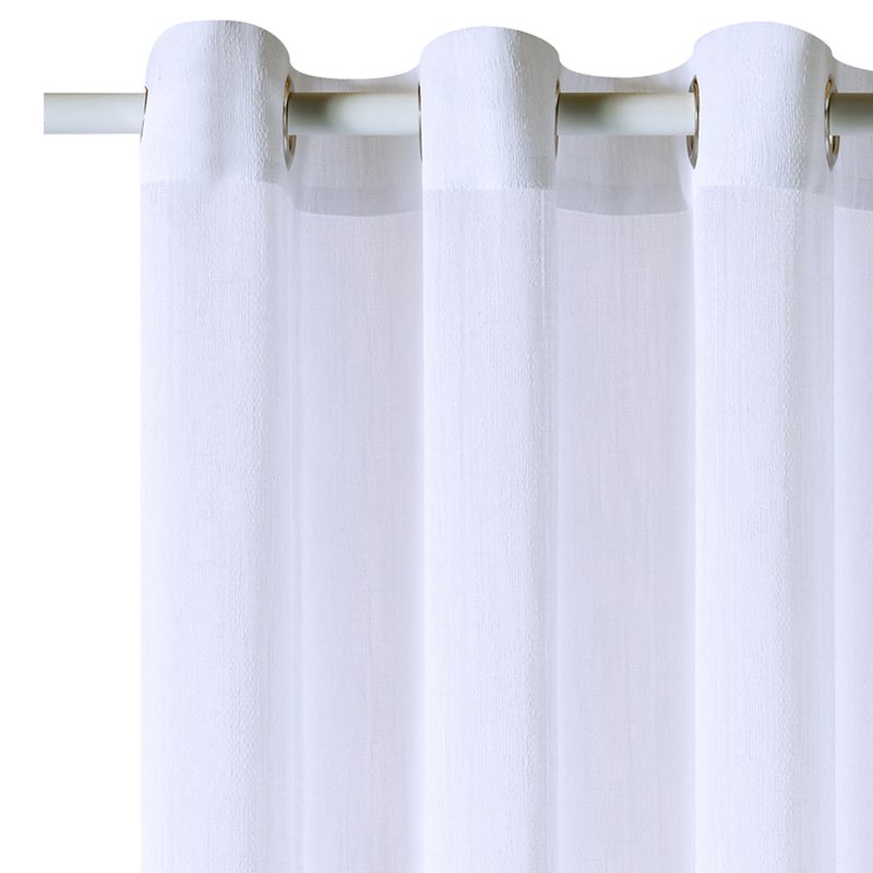 Voilage CUERA coloris blanc 140 x 240 cm