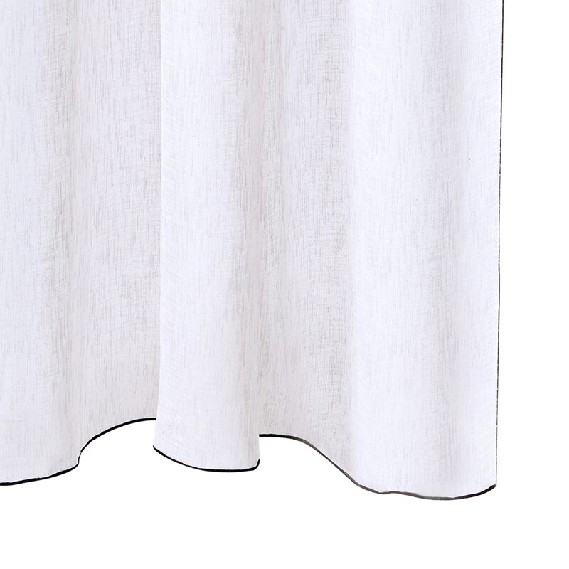 Voilage SAM coloris blanc 140 x 290 cm