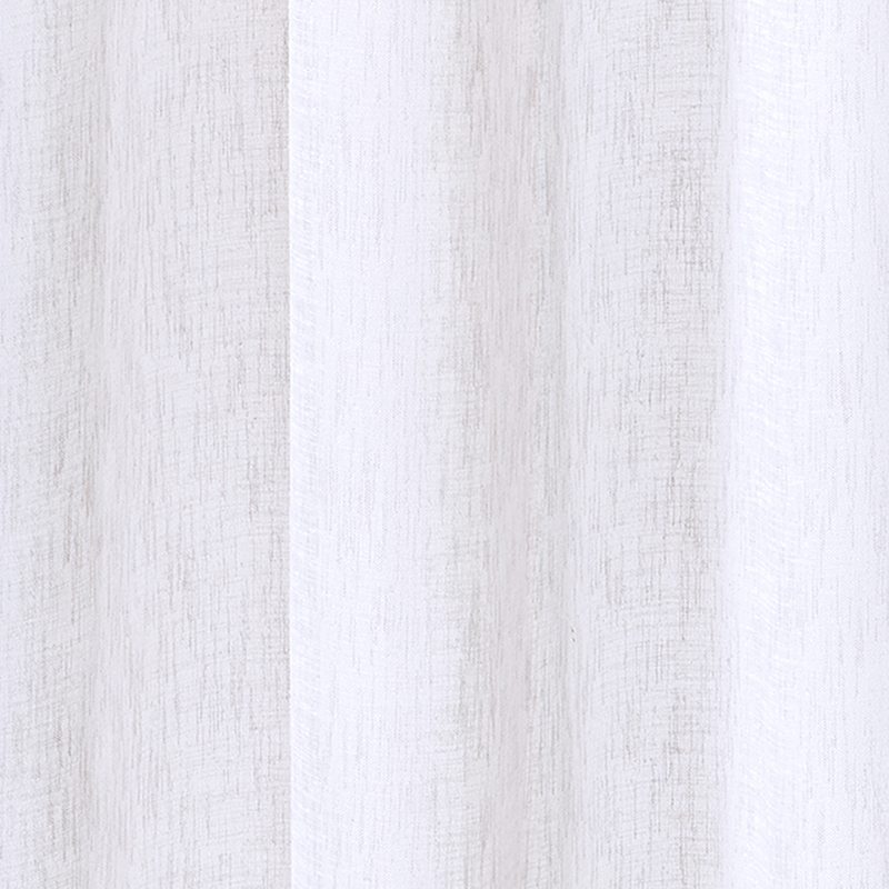 Voilage SAM coloris blanc 140 x 290 cm