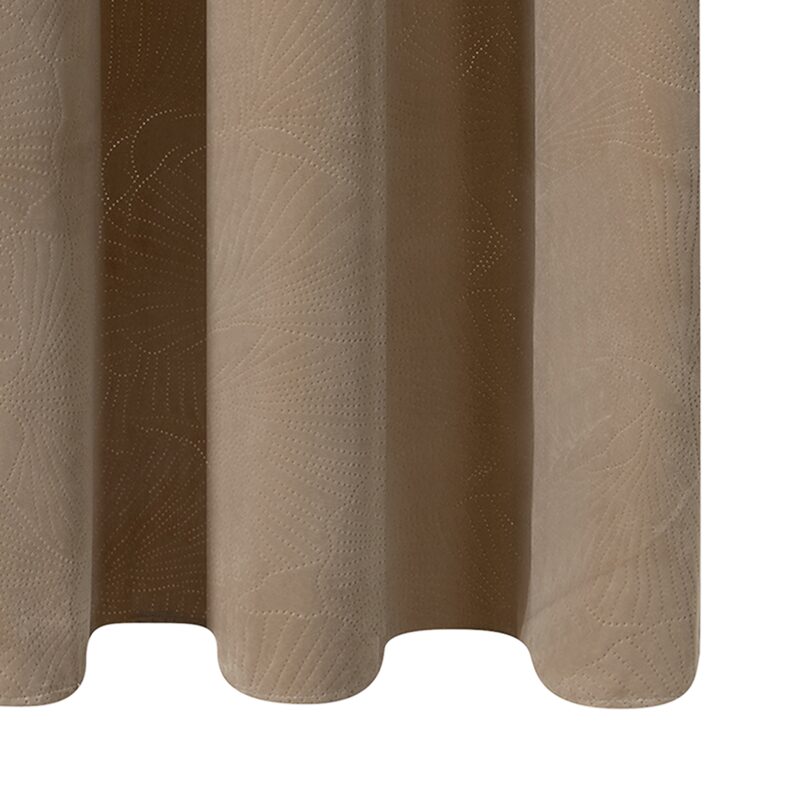 Rideau KOKO coloris beige doré 140 x 260 cm