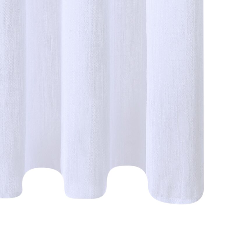 Voilage CUERA coloris blanc 140 x 240 cm