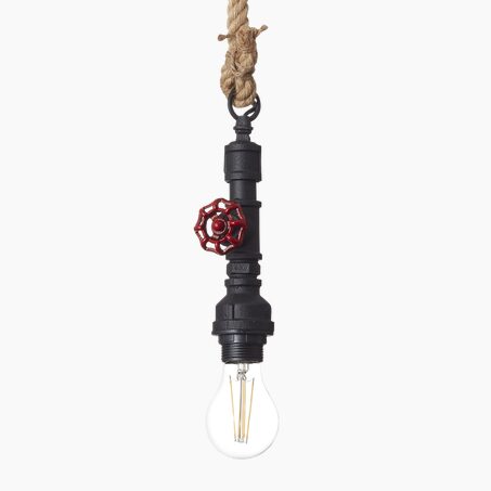 Suspension TORONTO coloris corde 26 x 10,5 cm
