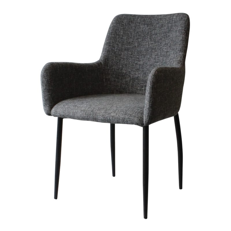 Fauteuil GENOA coloris gris anthracite