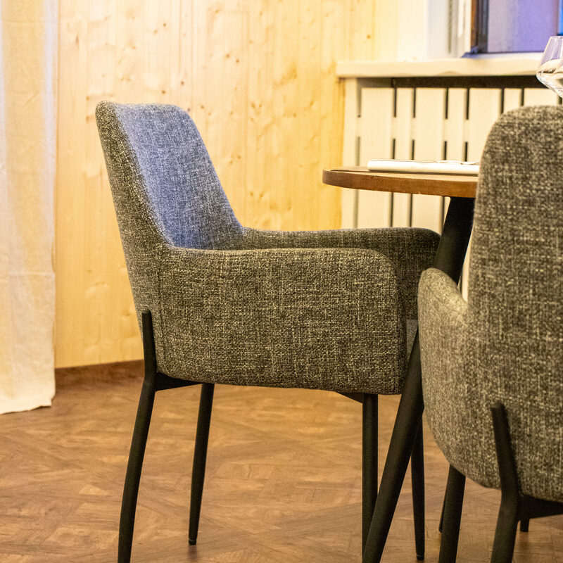 Fauteuil GENOA coloris gris anthracite