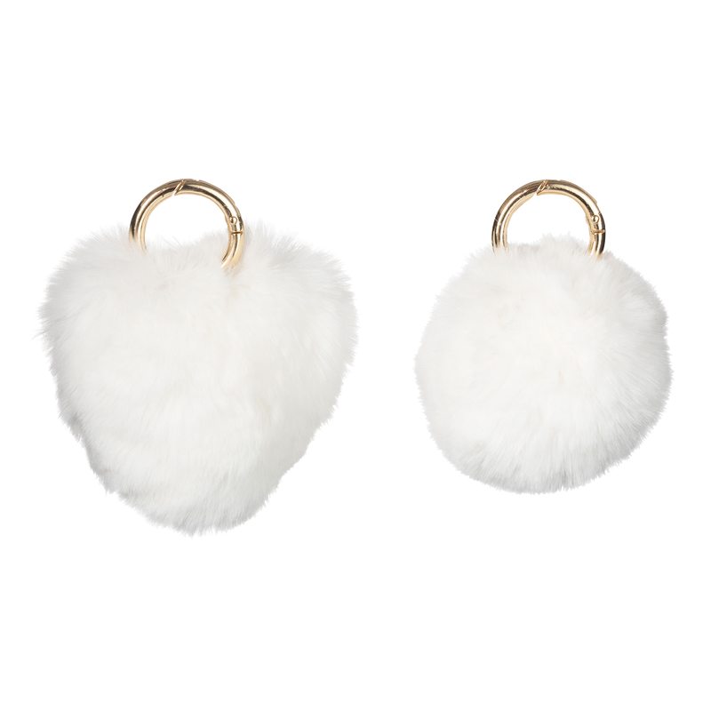 Porte clef SWEETHEART coloris blanc