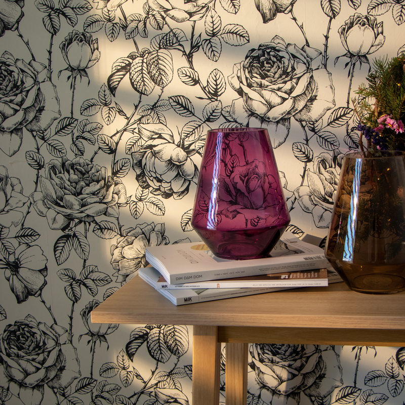 Vase KYARA coloris rose