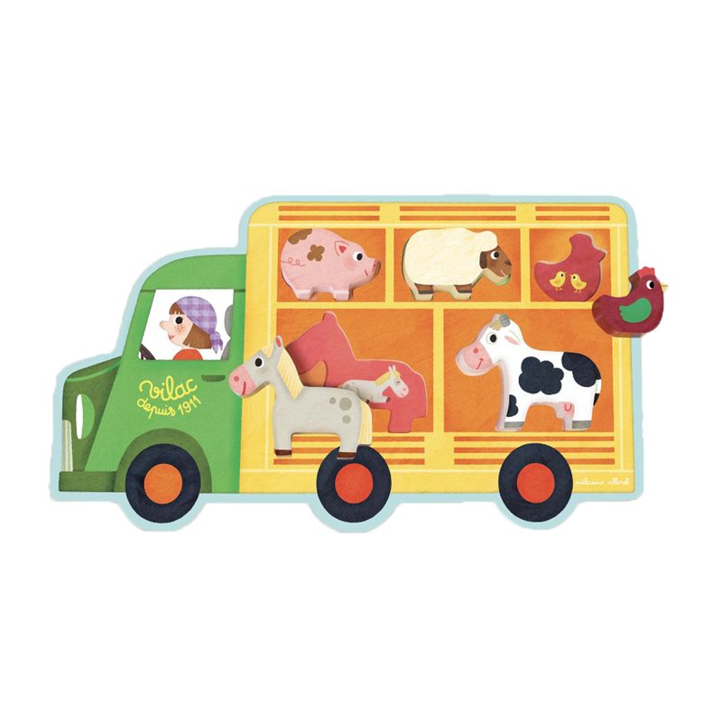 Jeu éducatif LE CAMION FERME