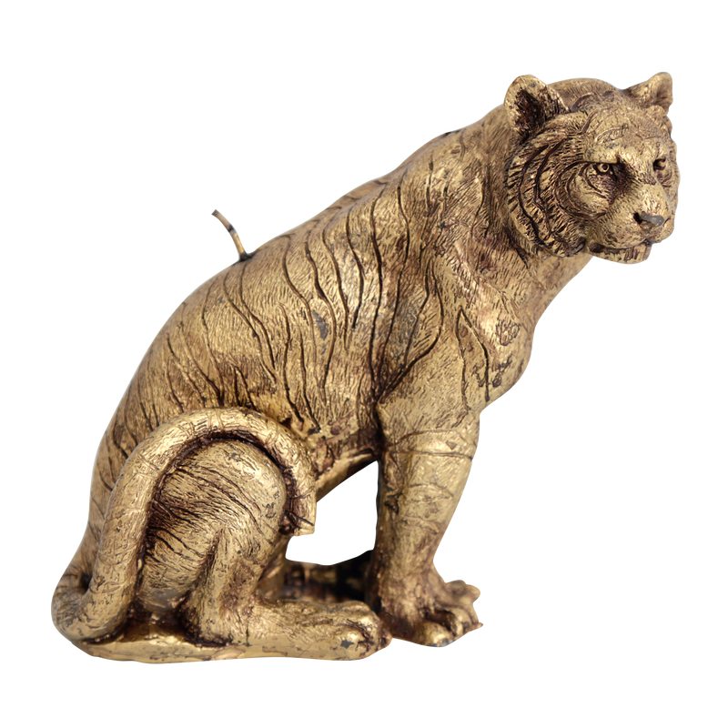 Bougie FELINO coloris or