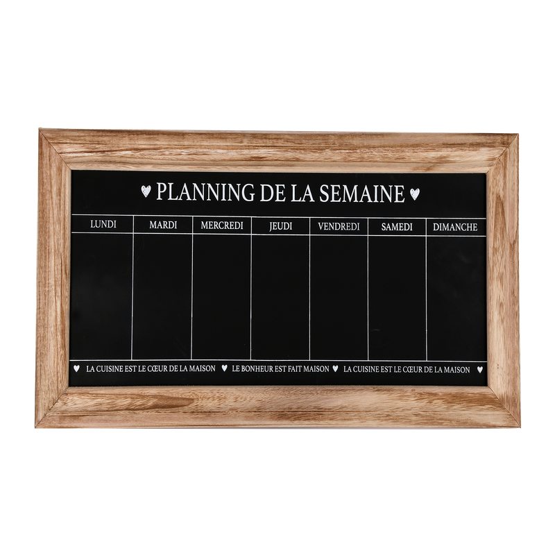 Semainier WEEK CALENDAR 67 x 32 cm