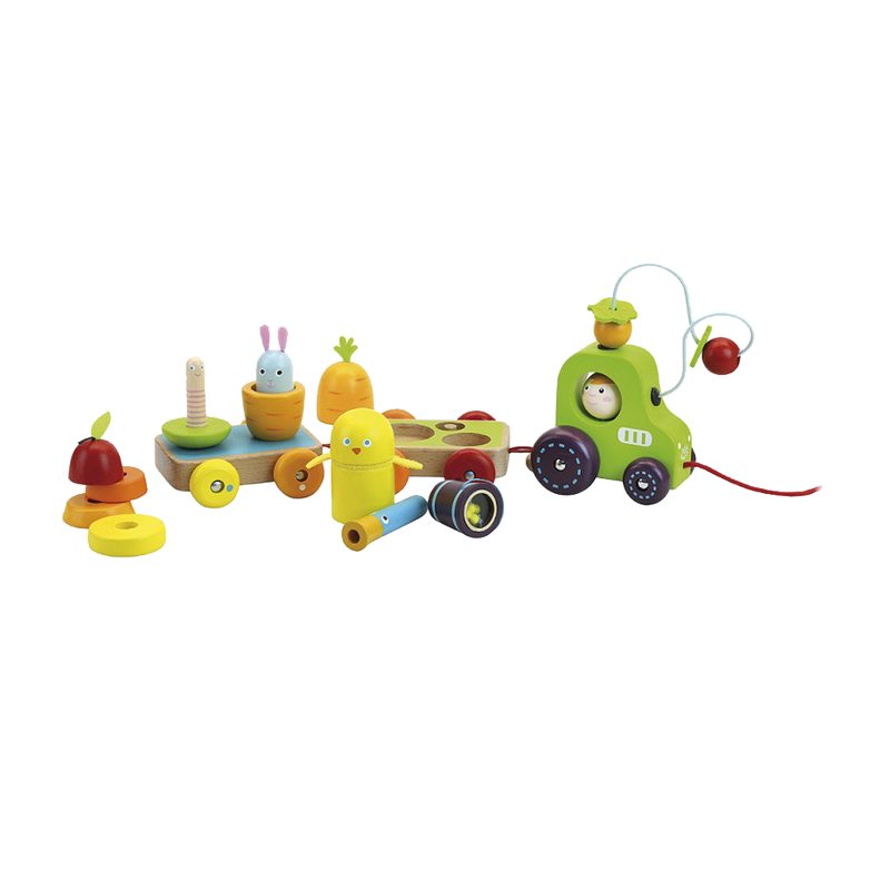 Jeu éducatif JOUR DE RÉCOLTE - TRACTEUR MULTI-ACTIVITÉS